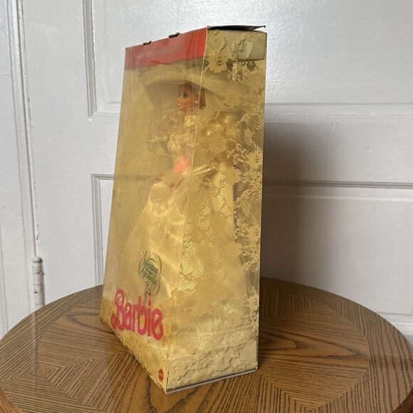 Wedding Fantasy Barbie Doll 1989 Mattel NEW Bridal Vintage Collectible - Picture 6 of 15